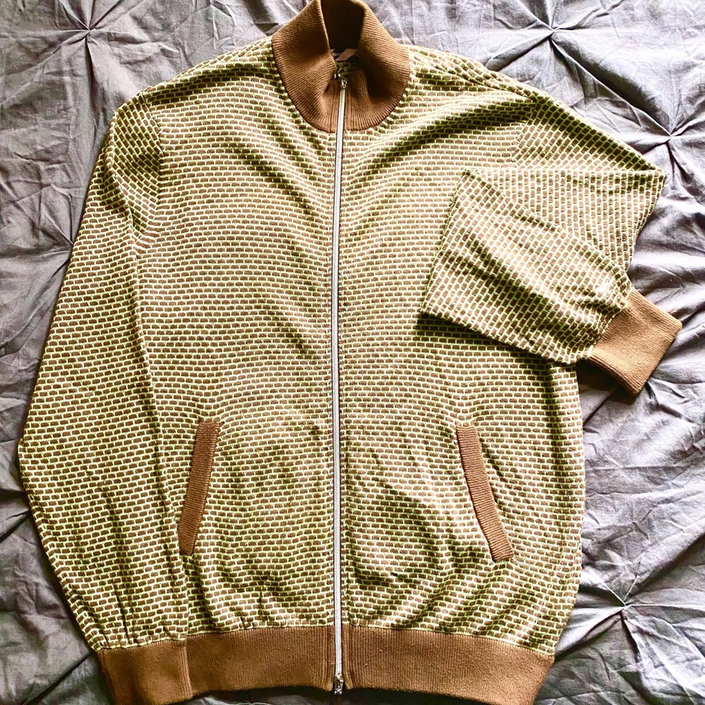 Men’s Modern Amusement Zip Up Sweater